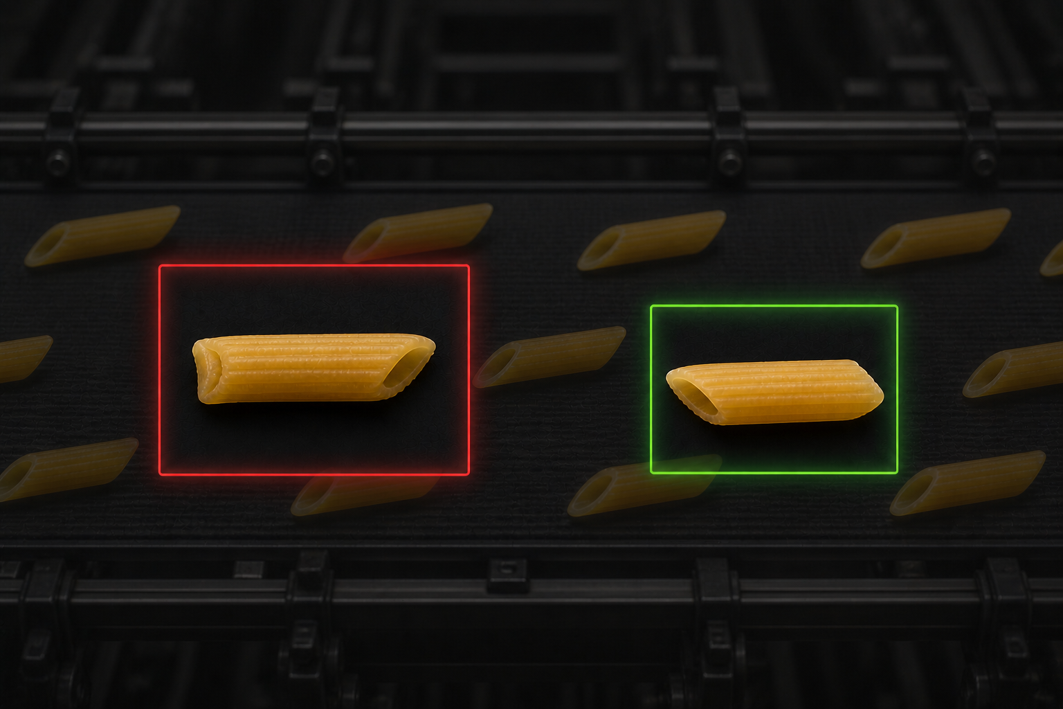 Schermo di controllo con rilevazione qualità